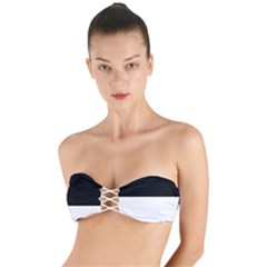 Fribourg Twist Bandeau Bikini Top by tony4urban