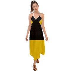 Baden Wurttemberg Flag Halter Tie Back Dress  by tony4urban