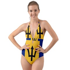 Barbados Halter Cut-out One Piece Swimsuit by tony4urban