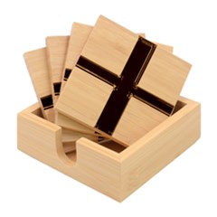 England Bamboo Coaster Set by tony4urban