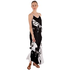 Corsica Flag Cami Maxi Ruffle Chiffon Dress by tony4urban