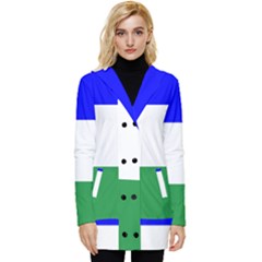 Ladinia Flag Button Up Hooded Coat  by tony4urban