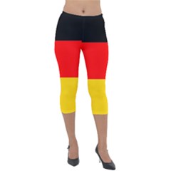 Germany Lightweight Velour Capri Leggings  by tony4urban