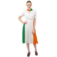 Ireland Keyhole Neckline Chiffon Dress by tony4urban