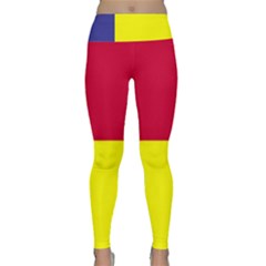 Kosicky Flag Lightweight Velour Classic Yoga Leggings by tony4urban