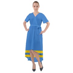 Aruba Front Wrap High Low Dress by tony4urban