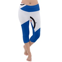 Bonaire Lightweight Velour Capri Yoga Leggings by tony4urban