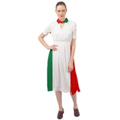 Italy Keyhole Neckline Chiffon Dress by tony4urban