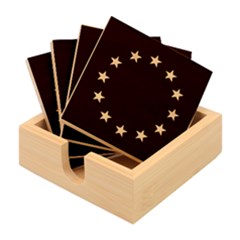 Europe Bamboo Coaster Set by tony4urban