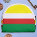 Lubuskie Flag Horseshoe Style Canvas Pouch View2