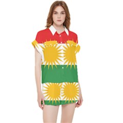 Kurdistan Flag Chiffon Lounge Set by tony4urban