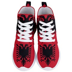 Albania Women s Lightweight High Top Sneakers by tony4urban