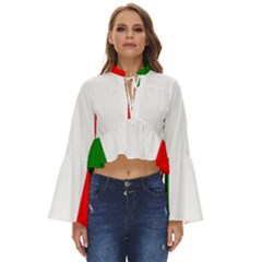 Neuchatel Boho Long Bell Sleeve Top by tony4urban