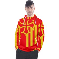 Languedoc Roussillon Flag Men s Pullover Hoodie by tony4urban