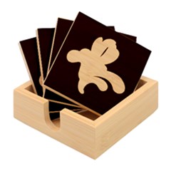 Brussels Bamboo Coaster Set by tony4urban