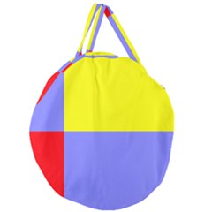 Nitriansky Flag Giant Round Zipper Tote by tony4urban