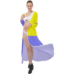 Nitriansky Flag Maxi Chiffon Beach Wrap by tony4urban