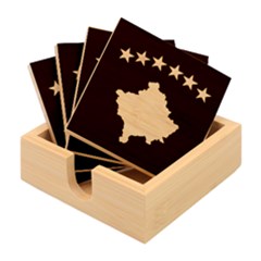 Kosovo Bamboo Coaster Set by tony4urban