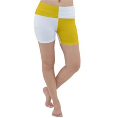 Antrim Flag Lightweight Velour Yoga Shorts by tony4urban