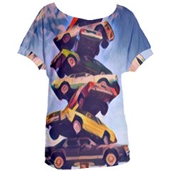 Berwyn Car Kebob Women s Oversized Tee by StarvingArtisan