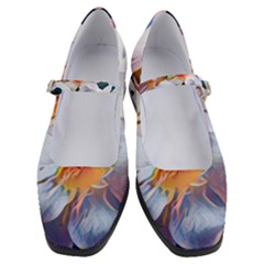 Daisy Painting  Women s Mary Jane Shoes by StarvingArtisan