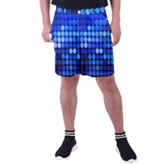 Pattern Blue Logo Men s Pocket Shorts by artworkshop