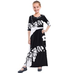 Mrn Kids  Quarter Sleeve Maxi Dress by MRNStudios