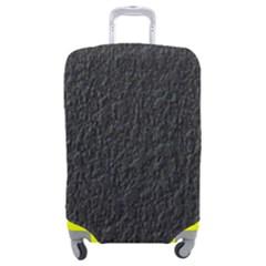 Black Wall Texture Luggage Cover (medium) by artworkshop