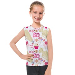 Desserts Pastries Baking Wallpaper Kids  Mesh Tank Top by Ravend