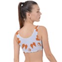 Abstract Boho Print T- Shirt Abstract Boho Print 2 The Little Details Bikini Top View2