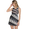 Balcony pattern Sleeveless High Waist Mini Dress View2