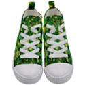 Flower Plant Spring Kids  Mid-Top Canvas Sneakers View1