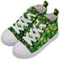 Flower Plant Spring Kids  Mid-Top Canvas Sneakers View2