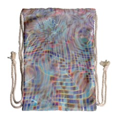 Pattern Texture Design Drawstring Bag (large) by artworkshop