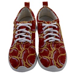 Cookies With Strawberry Jam Motif Pattern Mens Athletic Shoes by dflcprintsclothing