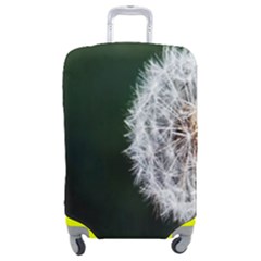 White Flower Luggage Cover (medium) by artworkshop