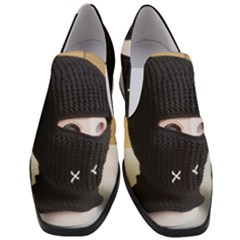 Ski Mask  Women Slip On Heel Loafers by Holyville