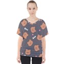 Bears! V-Neck Dolman Drape Top View1