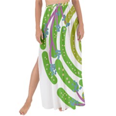 Abstract T- Shirt Tropical World T- Shirt Maxi Chiffon Tie-up Sarong by maxcute