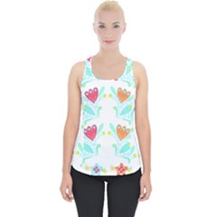 Batik T- Shirt Batik Flower Pattern 5 Piece Up Tank Top by maxcute