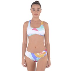 Bird Lover T- Shirtbird T- Shirt (21) Criss Cross Bikini Set by maxcute