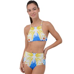 Butterfly Art T- Shirtbutterfly T- Shirt (3) High Waist Tankini Set by maxcute