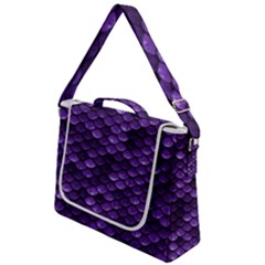 Purple Scales! Box Up Messenger Bag