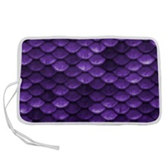 Purple Scales! Pen Storage Case (m) by fructosebat