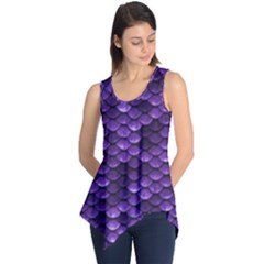 Purple Scales! Sleeveless Tunic by fructosebat