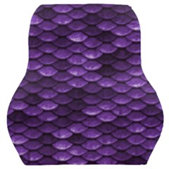 Purple Scales! Car Seat Back Cushion  by fructosebat