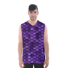 Purple Scales! Men s Basketball Tank Top by fructosebat