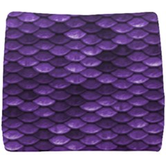 Purple Scales! Seat Cushion by fructosebat