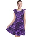 Purple Scales! Tie Up Tunic Dress View1