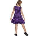 Purple Scales! Kids  Sleeveless Tiered Mini Dress View4